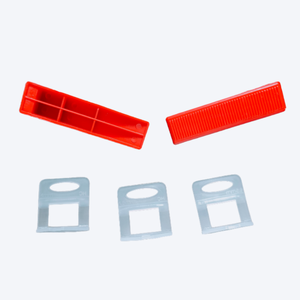 Durable DIY Tile Leveling Clips <b>Wedges</b> Essential Hand Tools for Smooth Installation with Straight Grout Lines OEM ODM - Product Image 4