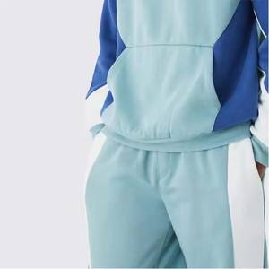 380 grammes poids lourd deux pièces pull à capuche ensemble hommes survêtement personnalisé de haute qualité surdimensionné sweats à capuche et pantalons de survêtement ensemble hommes - Product Image 5