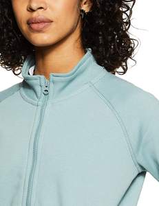 Custom Logo Female Hoodie with <b>Zipper</b> Thick Fall Tops Sweatshirt for Women Front Logo <b>Tie</b> Dye Techniques Winter Season - Product Image 4