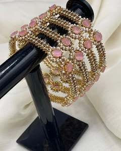 ชุดเครื่องประดับผู้หญิง Pashtun ผลิตในรูปแบบวัฒนธรรมของอัฟกานิสถานได้รับการยอมรับในงานปาร์ตี้และงานแต่งงานเครื่องประดับสำหรับผู้หญิง OEM ODM - Product Image 4