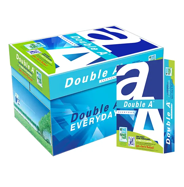 Double A4 Copy Paper A4 80 gsm, 75 gsm, 70 gsm 500 sheets For Laser inkjet