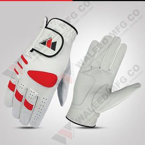 Gants de golf en cuir Cabretta antidérapants en gros, avec logo personnalisé - Product Image 3