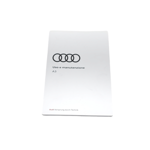 คู่มือการใช้งานและการบำรุงรักษา AUDI A3 Sportback Series (8VA) 8V2012750AG (12>18) - Product Image 2