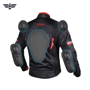 Chaqueta de Motociclista de Carreras para Hombre, Talla Grande, Impermeable, Transpirable, Anti-UV, de Poliéster/Nailon, de Secado Rápido - Product Image 6