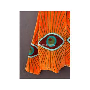 Chaqueta Unisex de Longitud Regular, Tejida, Bordada a Mano en Ambos Lados, Estilo Boho, de Terciopelo Acolchado, para Fiestas - Product Image 4