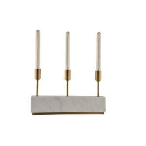 Cadeaux juifs élégants Menorah unique pour les célébrations de Hanoucca avec des bougies colorées et un design moderne à vendre - Product Image 6