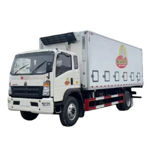 <span class=keywords><strong>Camion</strong></span> frigorifique Howo 4x2 pour le transport de poussins d'un jour, prix d'usine, à vendre - Product Image 1