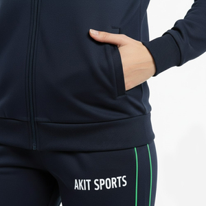 Nuevo Chándal Deportivo Informal de Invierno de Dos Piezas con Logotipo Personalizado y Ajuste Regular para Mujer, Precio al por Mayor en MOQ Bajo - Product Image 5