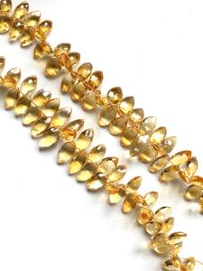 Cuentas de Citrino Natural en Forma de Marquesa para la Elaboración de Joyería Fina, Collar de Piedras Preciosas - Product Image 4