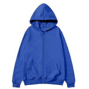 <b>Women</b> Workout <b>Zipper</b> <b>Hoodie</b> Heavyweight Street Style Hooded Sweatshirt Unisex <b>Zipper</b> <b>Hoodie</b> Wholesale OEM - Product Image 2