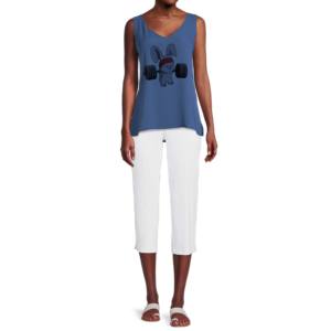 เสื้อกล้ามผู้หญิงผ้าคอตตอน/ใยไผ่ระบายอากาศได้ดีเสื้อวิ่งแฟชั่นสำหรับผู้หญิงเสื้อสำหรับฤดูร้อน - Product Image 2