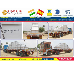 CCR-Conducto de gases de combustión de M/s Técnicas Reunidas Servicios de fabricación de acero de alta calidad para construcción y fabricación - Product Image 1