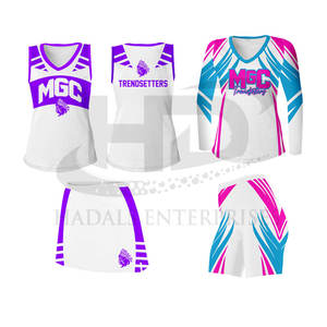 Bonne vente de nouveaux uniformes de sport de Cheerleading de style uniformes de Cheerleading confortables et légers - Product Image 2