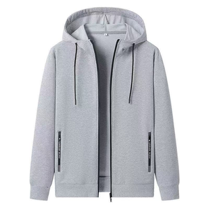 High Quality Winter Lightweight Hooded Casual Solid Pattern Men Tracksuit with Breathable Quick Dry Fabric Custom Design - Product Image 5