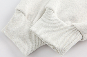 เสื้อสเวตเตอร์แบบมีซิปสำหรับชายและหญิงเสื้อสเวตเตอร์มีฮู้ดแขนยาวแบบเกาหลีใส่สบายสำหรับฤดูหนาวผ้าฝ้ายโอเวอร์ไซส์330GSM - Product Image 6