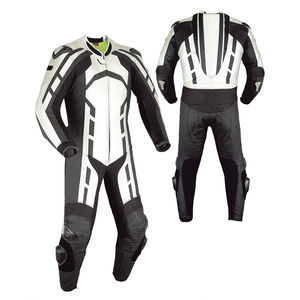 Combinaison de course moto en cuir imperméable et respirante de haute qualité, design personnalisé, logo élégant, confortable toutes saisons 2025 AZ110 - Product Image 1