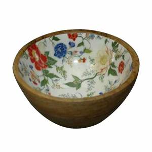 Ensaladera de madera de acacia para frutas Plato de ensaladera más vendido Tamaño personalizado Hecho EN LA India - Product Image 6