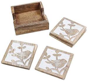 Posavasos de té de madera decorativo de mesa, mayorista, exportador, vajilla de madera de bambú, posavasos de té, fabricante y exportador - Product Image 6