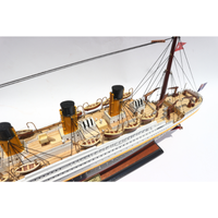 Bms en bois TITANICC, modèle de expédition, expédition sur socle, 100 cm