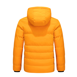 Chaqueta de Invierno con Capucha, Ligera, Transpirable, de Calidad Superior, con Logotipo Personalizado en la Parte Delantera, Estilo Urbano para Hombre - Product Image 4