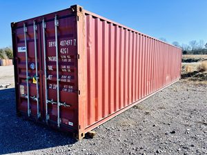Conteneurs maritimes usagés de 40 pieds en acier Corten en bon état, conteneurs de fret - Product Image 6