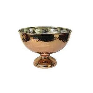 Perforadora de metal de acero chapado en cobre hecha a mano, nuevo diseño para el hogar y el bar para fiestas, superventas, cuenco de metal - Product Image 6