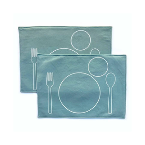 Napperon de table texturé de luxe 13x19 pouces en chambray, fabriqué avec une finition éco-responsable, tissage 260 GSM, idéal pour les magasins haut de gamme - Product Image 6
