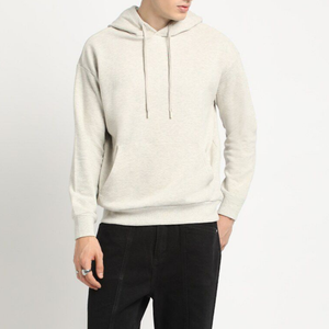 Sweat-shirt et sweat à capuche pour hommes couleur fendue pull coupe régulière 100% coton polaire hiver imprimé teint uni OEM en vrac Streetwear - Product Image 6