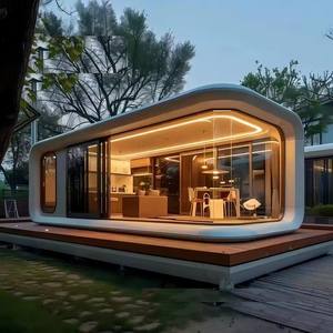 Cabina Modular Inteligente de Alta Calidad, Estructura de Acero Prefabricada, Portátil, para Glamping, Hotel, Villa, Tienda, Patio - Product Image 2