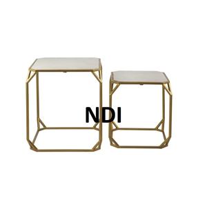 Handmade Decorative Eco Friendly Customized Size and Shape Metal Center <b>Table</b> Luxurious Style Metal Tea Coffee <b>Table</b> - Product Image 3