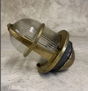 Home DecorBrass Outdoor Wall <b>Light</b> Authentic Vintage Brass Ships Passageway Handmade Stand High Quality LampGifted Item - Product Image 1