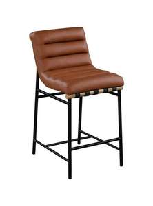 Taburetes de Bar de cuero de hierro de lujo modernos de alta calidad para el hogar, Bar, comedor, apartamento, sala de estar, dormitorio al aire libre, venta al por mayor - Product Image 2