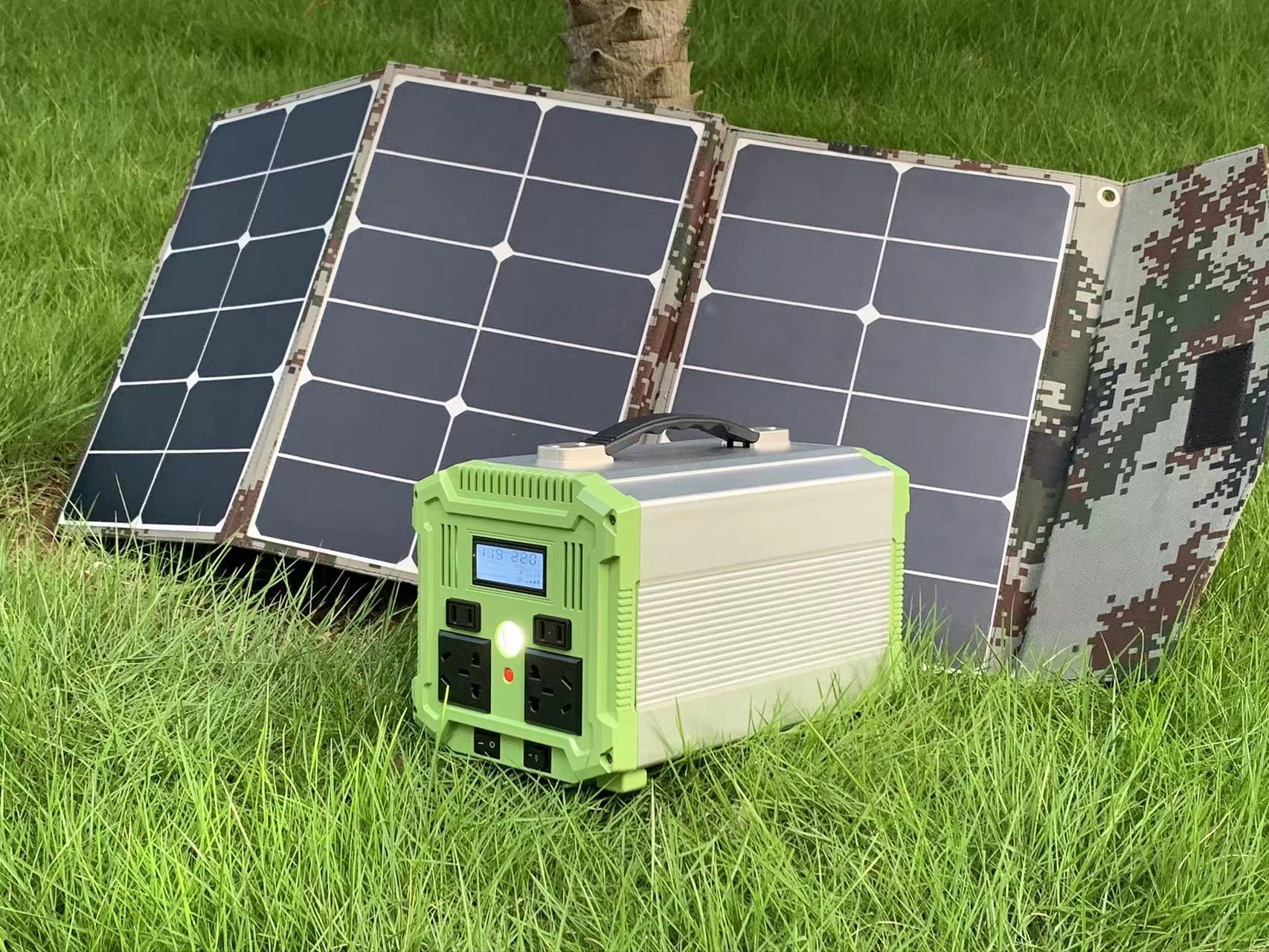 Hybrid Inverter + 1kw to 8kw Solar Power Generator Mini Home LED Lighting Kit with Rechargeable LED Bulbs MPPT Controller · image 6