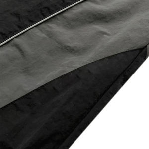 Ensemble survêtement coupe-vent personnalisé surdimensionné ensemble survêtement pantalon de jogging en nylon fermeture éclair réfléchissante survêtement ensemble survêtement en nylon pour hommes - Product Image 5