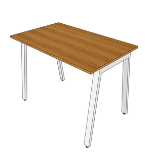AtonBamboo 100x60cm Gaming Desk with <b>Foldable</b> Iron <b>Legs</b> Computer/Laptop <b>Table</b> with Storage Drawer Office Desk - Product Image 6