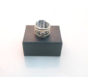 Anillo de piedras preciosas Labratone de Plata de Ley 925 muy recomendado para mujer, joyería hecha a mano para el día a día con diamantes, fiesta de boda - Product Image 1