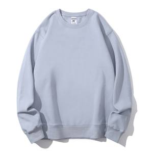 600g de lana gruesa Unisex hombres mujeres atléticos cuello redondo Pull Oem logo Casual sudadera pulóver sudaderas DDP envío - Product Image 6