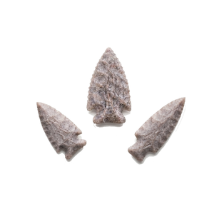 Puntas de flecha de piedra: Aventurina gris natural, Puntas de flecha de cristal, Puntas de flecha de jaspe elegante curativas, Mayoristas de gemas y cristales - Product Image 1