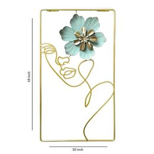 Nouvelle sculpture de vase mural décoratif en métal moderne utilisée pour la maison/le salon décoratif avec fabrication en Inde - Product Image 2