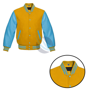 Chaqueta Universitaria de Lona Vintage con Logotipo Personalizado para Hombre, Diseño Universitario Personalizado, Ropa Casual Transpirable y Ecológica para Invierno - Product Image 5