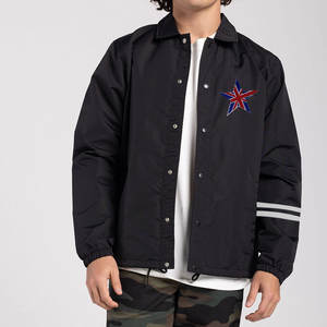 Custom Logo Men Outdoor <b>Windbreak</b> Hard Shell Rain Jacket Raincoat Hiking <b>Camping</b> Wear Windproof Waterproof Button up Jacket Top - Product Image 4