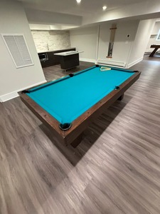 Mesa de billar de madera tallada de primera calidad, ideal para diversión familiar, se entrega con servicio de entrega rápida a la venta - Product Image 3