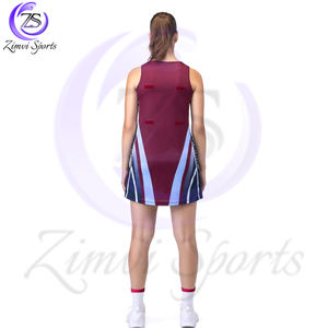2025 vêtements de sport d'équipe durables respirants Logo et conception de couleur personnalisée disponibles uniformes de Netball confortables de qualité Highland - Product Image 2