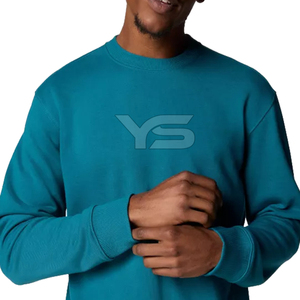 Sudadera de invierno 100% de algodón para hombre con Sudadera con capucha no tejida Impresión de pantalla de seda digital Patrón sólido Lavado Técnicas teñidas lisas - Product Image 2