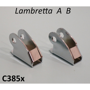 Par de bisagras para caja trasera para Lambretta A + B - Product Image 1