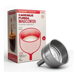 Embudo de Aluminio para Cafetera MOKA INDUCTION de 4 Tazas, Modelo 0800124, Pieza Esencial para Cafetera - Product Image 2