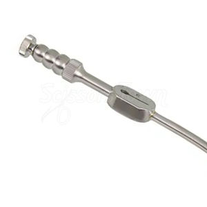 Tubo de succión Raindrop 3FR Tubo de succión quirúrgico de acero inoxidable en ángulo cónico de 7 pulgadas para uso de precisión - Product Image 5
