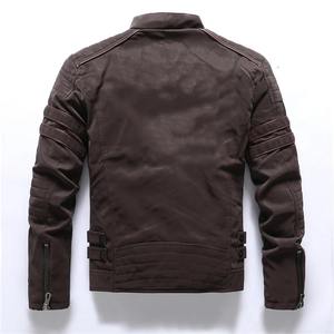 <b>Genuine</b> <b>Leather</b> <b>Jacket</b> for Men Wholesale 2025 Spring and Direct Factory's Classic Custom High Quality Men's Retro American - Product Image 3