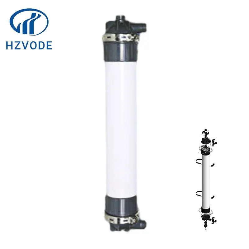 Grosir penjernih air membran UF perumahan Filter sangat ringan pemurni air digunakan untuk perawatan air limbah