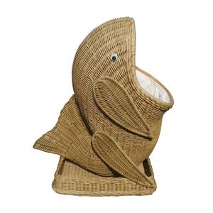 Cesta de almacenamiento de delfines para niños del mejor material natural Cesta sostenible ecológica Venta caliente Decoración para el hogar - Product Image 2